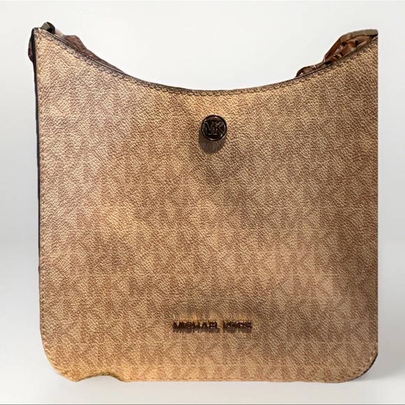 Michael Kors Briley Small Logo Messenger Crossbody Bag Ballet Pink - Picture 2 of 8